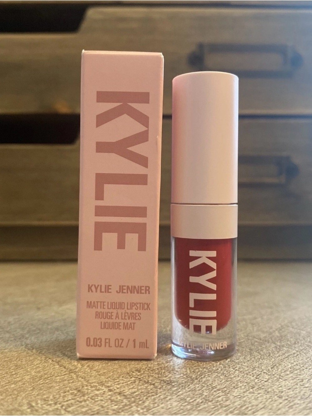 Kylie Cosmetics Red Matte Liquid Lipstick in Mary Jo K